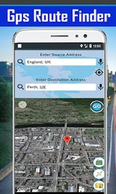 Baixe GPS Maps, Route Finder (Premium MOD) para Android - Captura de tela 1