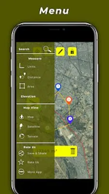 Baixe Calculadora de Distância Mapa Medição de Terras (MOD Premium) para Android - Captura de tela 2