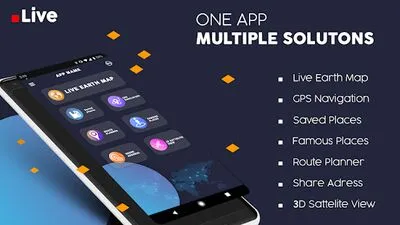 Baixe o Mapa da Terra Ao Vivo 2022 (MOD Desbloqueado) para Android - Captura de tela 3