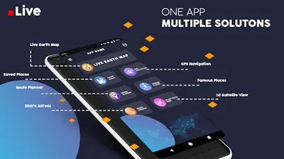 Baixe o Mapa da Terra Ao Vivo 2022 (MOD Desbloqueado) para Android - Captura de tela 4