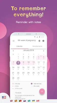 Baixe amma Pregnancy & Baby Tracker (Versão Pro MOD) para Android - Captura de tela 2