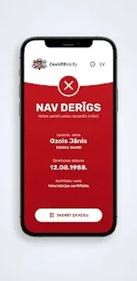 Baixe Covid19Verify (MOD Desbloqueado) para Android - Captura de tela 2