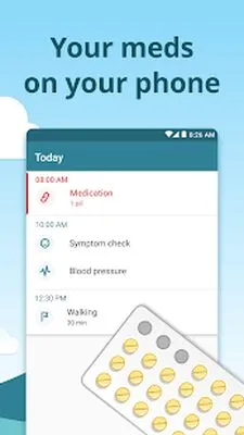 Baixe MyTherapy Pill Reminder (MOD Desbloqueado) para Android - Captura de tela 1