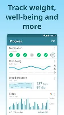 Baixe MyTherapy Pill Reminder (MOD Desbloqueado) para Android - Captura de tela 3