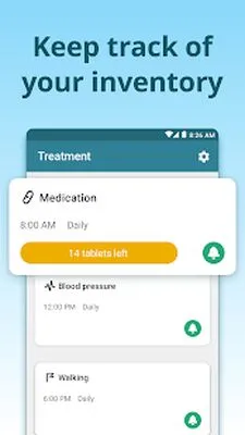 Baixe MyTherapy Pill Reminder (MOD Desbloqueado) para Android - Captura de tela 4