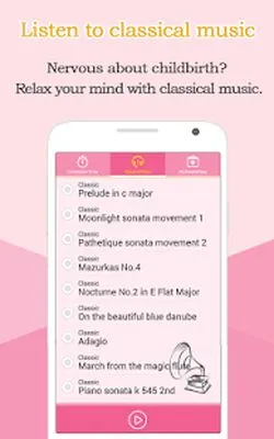 Baixe o Temporizador de Contrações (Trabalho de Parto) (MOD Premium) para Android - Captura de tela 2