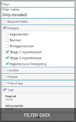 Baixe o Blood Pressure Log (MOD Premium) para Android - Captura de tela 1