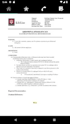 Baixe o IU Health LifeLine CREW APP (MOD Premium) para Android - Captura de tela 1