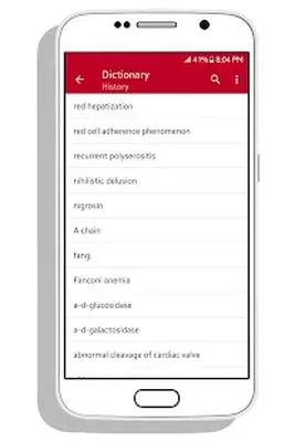 Baixe o Dicionário Médico (MOD Desbloqueado) para Android - Captura de tela 4
