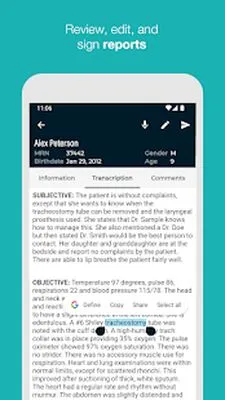Baixe eScription One (MOD Premium) para Android - Captura de tela 2