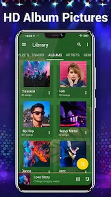 Baixe Music Player- Música, Mp3 Player (MOD Premium) para Android - Captura de tela 3