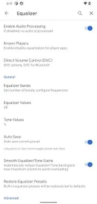 Baixe Poweramp Equalizer (MOD Desbloqueado) para Android - Captura de tela 3