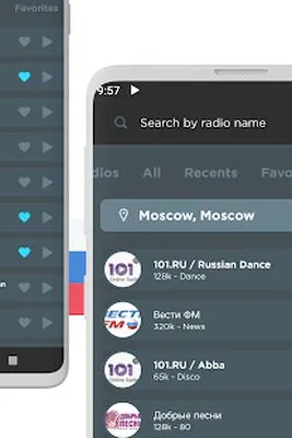 Baixe Radio Russia: Rádio online (Premium MOD) para Android - Captura de tela 1