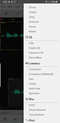 Baixe WaveEditor para Android™ Gravador de Áudio & Editor (MOD Grátis com Anúncios) para Android - Captura de tela 3