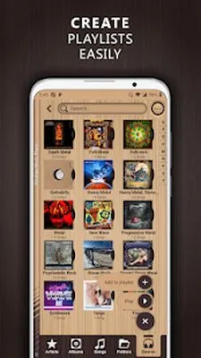 Baixe o Vinylage Music Player (MOD Premium) para Android - Captura de tela 1