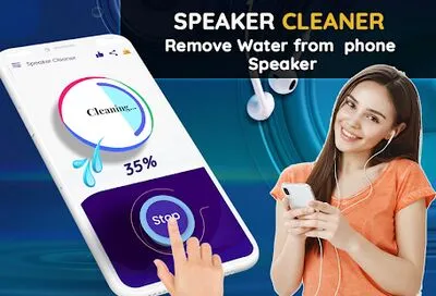 Baixe o Speaker Cleaner com Volume Booster (MOD Premium) para Android - Captura de tela 1