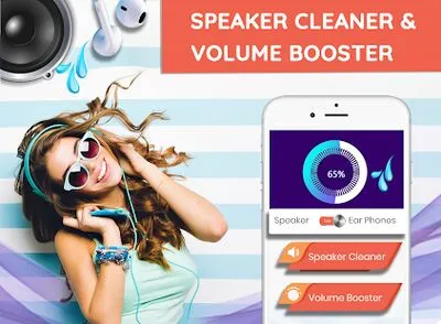 Baixe o Speaker Cleaner com Volume Booster (MOD Premium) para Android - Captura de tela 4