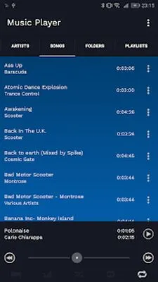Baixe o Free Folder Music Player (MOD Grátis com Anúncios) para Android - Captura de tela 2