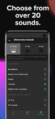 Baixe O Metrônomo da Soundbrenner (Versão Pro MOD) para Android - Captura de tela 4
