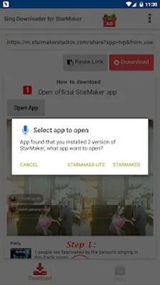 Baixe Sing Downloader para StarMaker (MOD Premium) para Android - Captura de tela 1