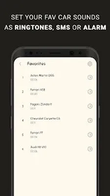 Baixe Car Sounds & Ringtones (MOD Premium) para Android - Captura de tela 1
