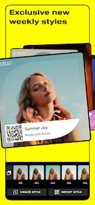 Baixe Polarr (MOD Premium) para Android - Captura de tela 1