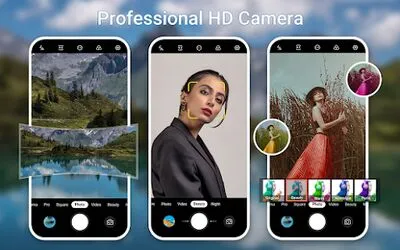 Baixe a Câmera HD Selfie Beauty Camera (MOD Premium) para Android - Captura de tela 1