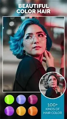 Baixe Change Hair And Eye Color (Versão Pro MOD) para Android - Captura de tela 1