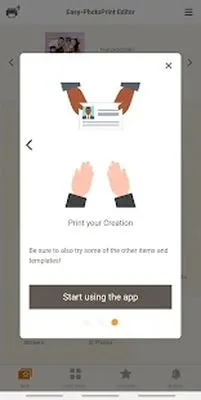 Baixe Easy-PhotoPrint Editor (MOD Premium) para Android - Captura de tela 1