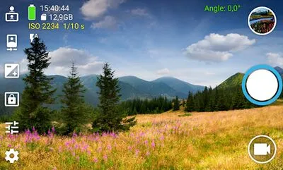 Baixe HedgeCam 2: Câmera Avançada (MOD Grátis com Anúncios) para Android - Captura de tela 1