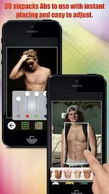Baixe o Abs Booth 6 Pack Photo Editor (Versão Pro MOD) para Android - Captura de tela 1
