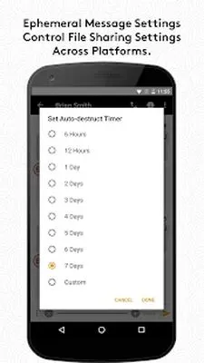 Baixe Wickr Me – Mensageiro Privado (MOD Gratuito com Anúncios) para Android - Captura de tela 2