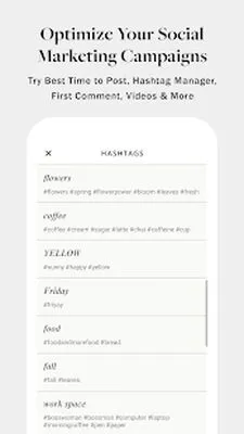 Baixe PLANOLY: Instagram Planner (MOD Grátis com Anúncios) para Android - Captura de tela 4