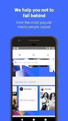 Baixe Reposter para Instagram: Baixar & Salvar (MOD Desbloqueado) para Android - Captura de tela 3