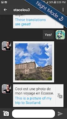 Baixe Unbordered Foreign Friend Chat (MOD Premium) para Android - Captura de tela 1