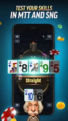 Baixe PokerBROS: Jogue Texas Holdem Online com Amigos (MOD Grátis com Dinheiro Infinito) para Android - Captura de tela 4