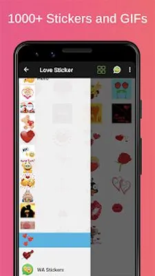 Baixe Love Sticker (Premium MOD) para Android - Captura de tela 1