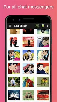 Baixe Love Sticker (Premium MOD) para Android - Captura de tela 2