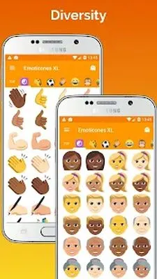 Baixe Big Emoji, grandes emojis, adesivos para WhatsApp (MOD Premium) para Android - Captura de tela 4