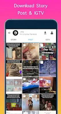 Baixe o Story Saver para Instagram 2022 (Versão Pro MOD) para Android - Captura de tela 1