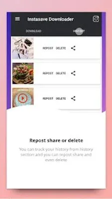 Baixe Instasave Downloader (MOD Grátis sem Anúncios) para Android - Captura de tela 2