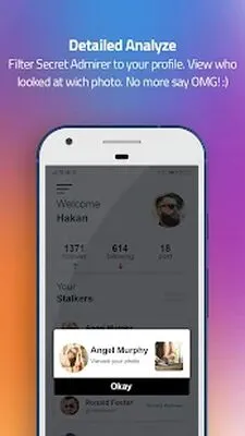 Baixe InMyStalker (MOD Premium) para Android - Captura de tela 1