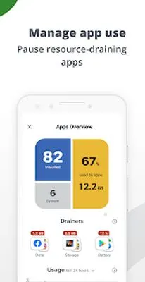 Baixe CCleaner: Limpeza de Cache, Acelerador de Telefone, Otimizador (MOD Premium) para Android - Captura de tela 3