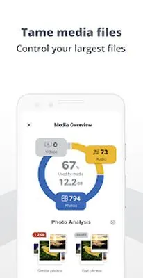 Baixe CCleaner: Limpeza de Cache, Acelerador de Telefone, Otimizador (MOD Premium) para Android - Captura de tela 4