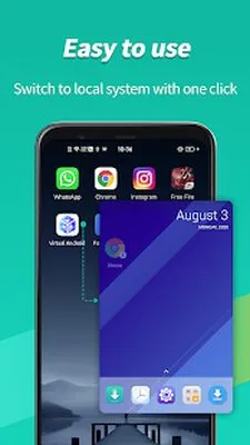 Baixe Virtual Android (MOD Premium) para Android - Captura de tela 1