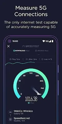 Baixe Speedtest by Ookla (MOD Desbloqueado) para Android - Captura de tela 3