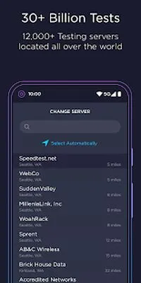 Baixe Speedtest by Ookla (MOD Desbloqueado) para Android - Captura de tela 4