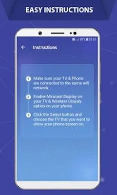 Baixe Screen Mirroring, Cast To TV (Premium MOD) para Android - Captura de tela 4