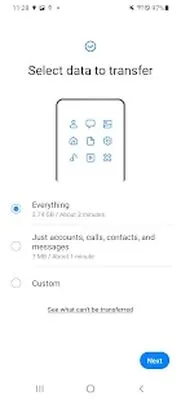 Baixe Samsung Smart Switch Mobile (MOD Premium) para Android - Captura de tela 2