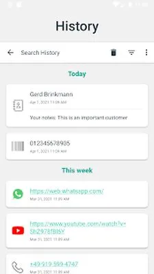 Baixe QR Code & Barcode Scanner (Premium MOD) para Android - Captura de tela 3